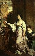 Sir Joshua Reynolds Lady Sarah Bunbury Sacrificing to the Graces oil painting reproduction